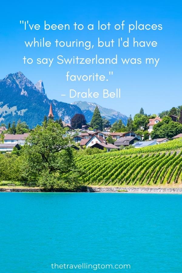 switzerland travel quotes